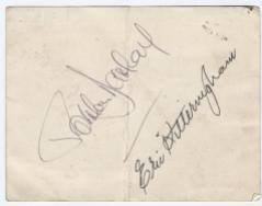 Reverse with autographs