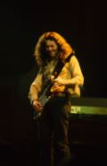 Rory Gallagher c1977 Manchester Free Trade Hall by Steve Smith
