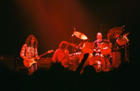 Rory Gallagher c1979 Manchester 1 by Steve Smith